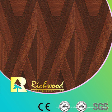 Hogar 8,3 mm Woodgrain Texture Teca Resistente al agua Laminado de piso